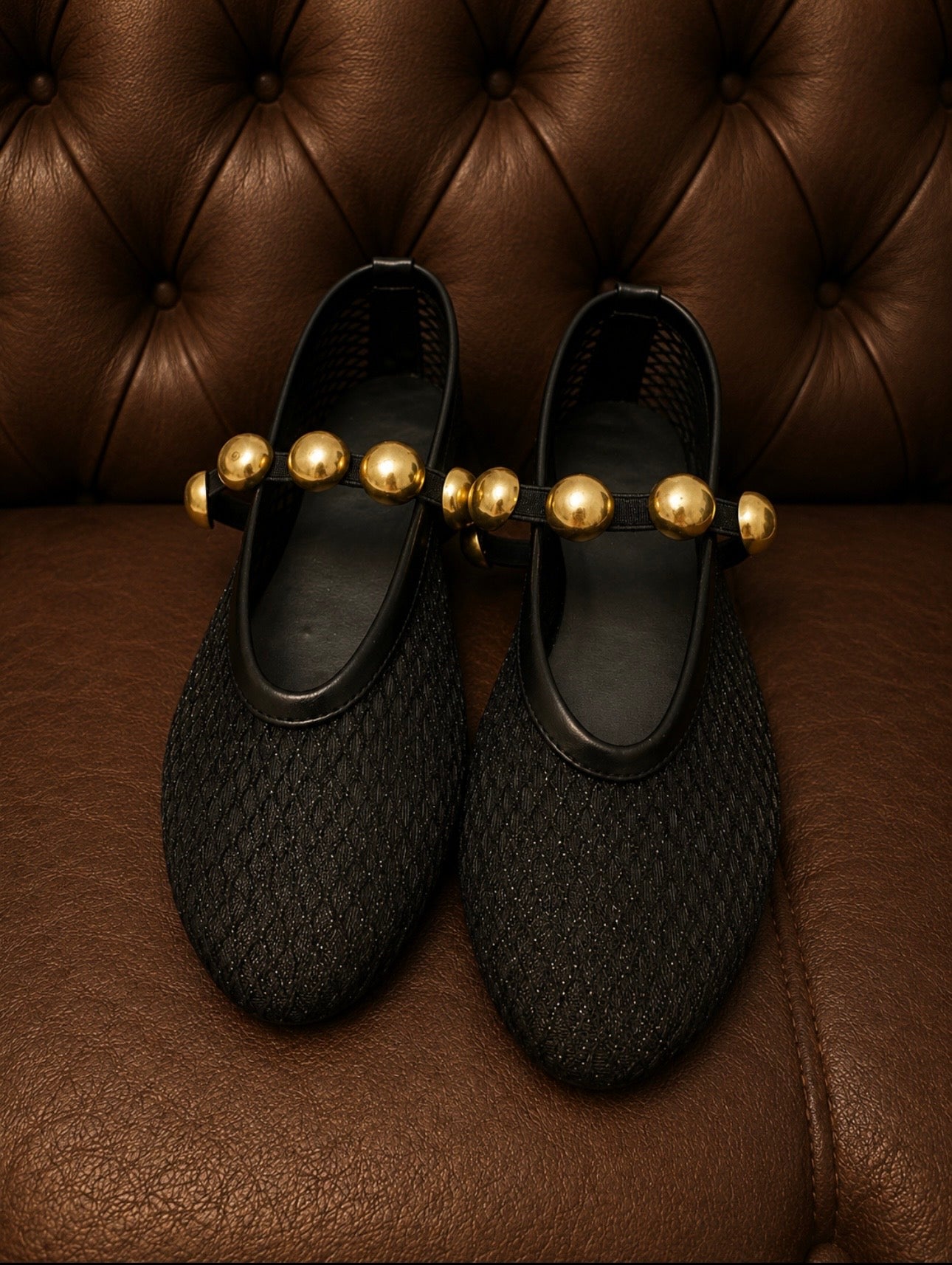 Netted Ballerina Shoe