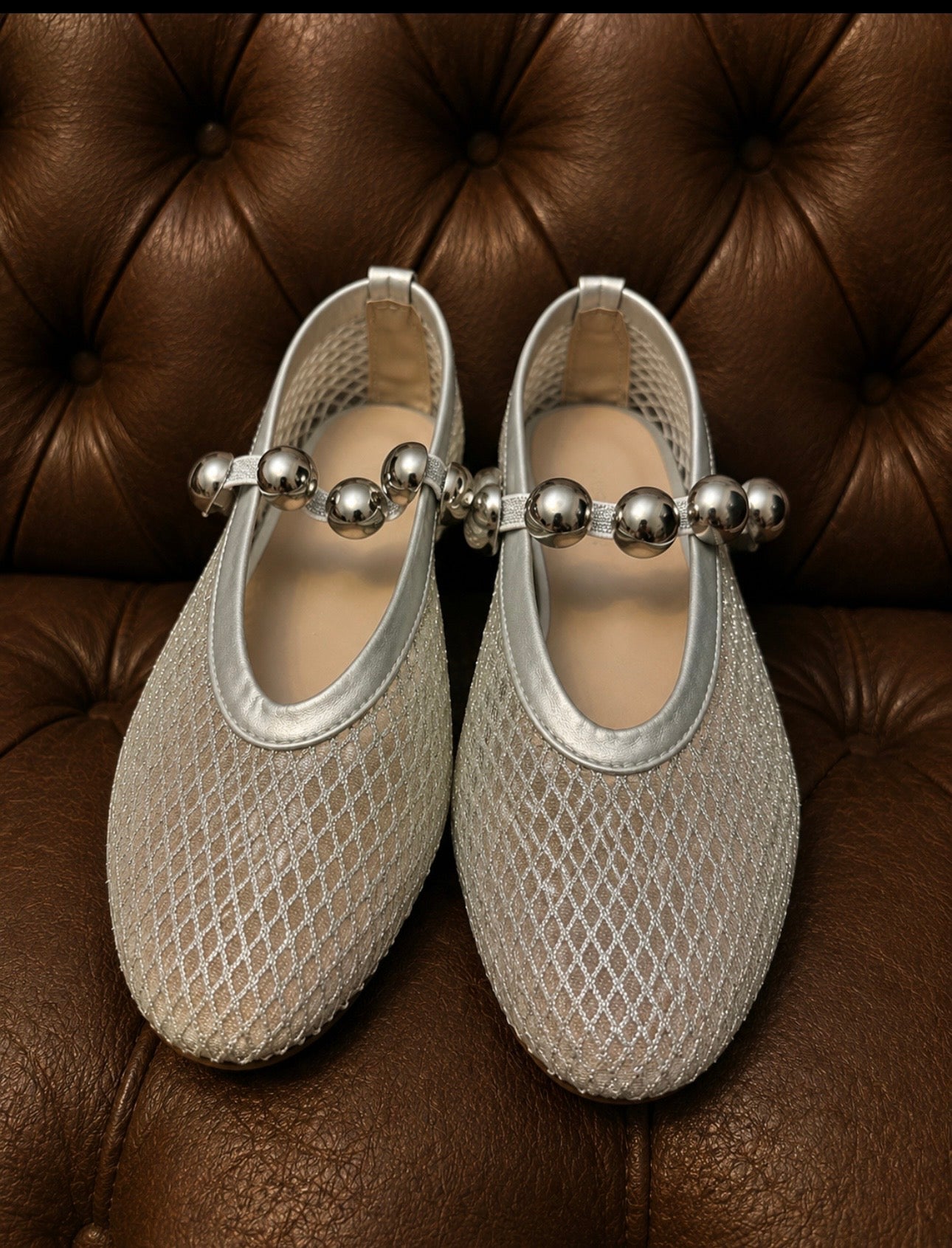 Netted Ballerina Shoe