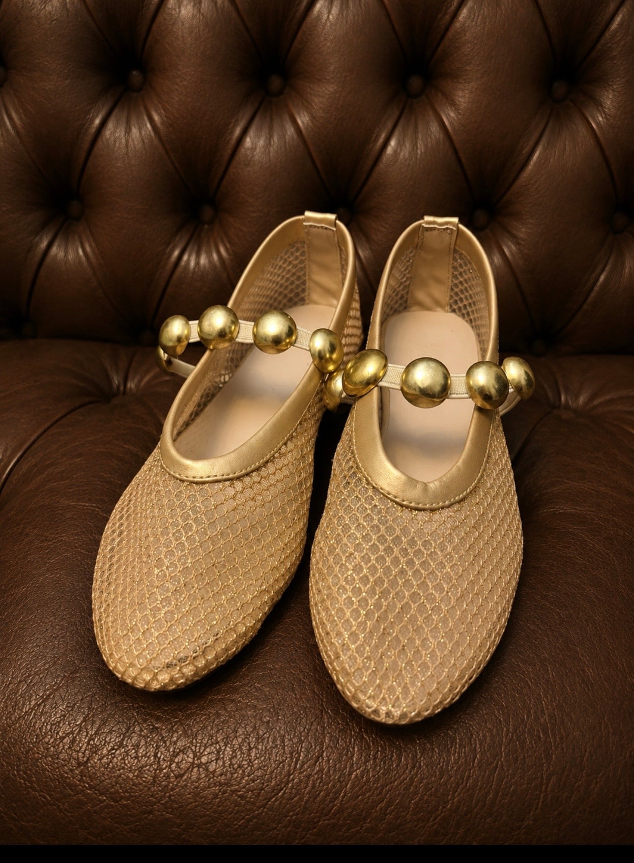 Netted Ballerina Shoe