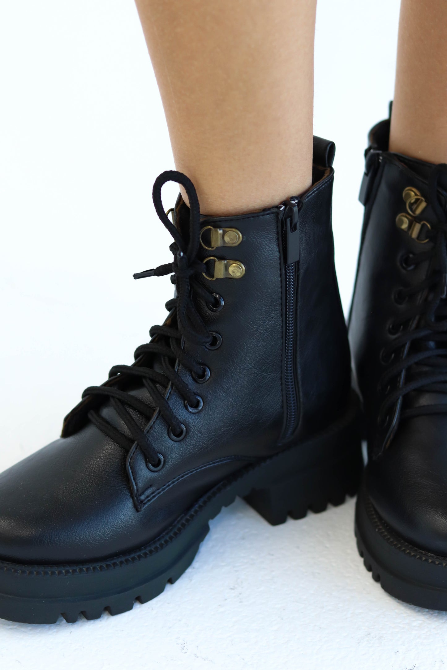 urban lace-up half boots